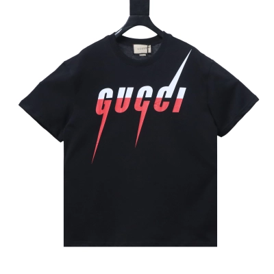 Top Quality    Gucci Blade Printing Short Sleeve Black 565806-XJAZY-1141 01