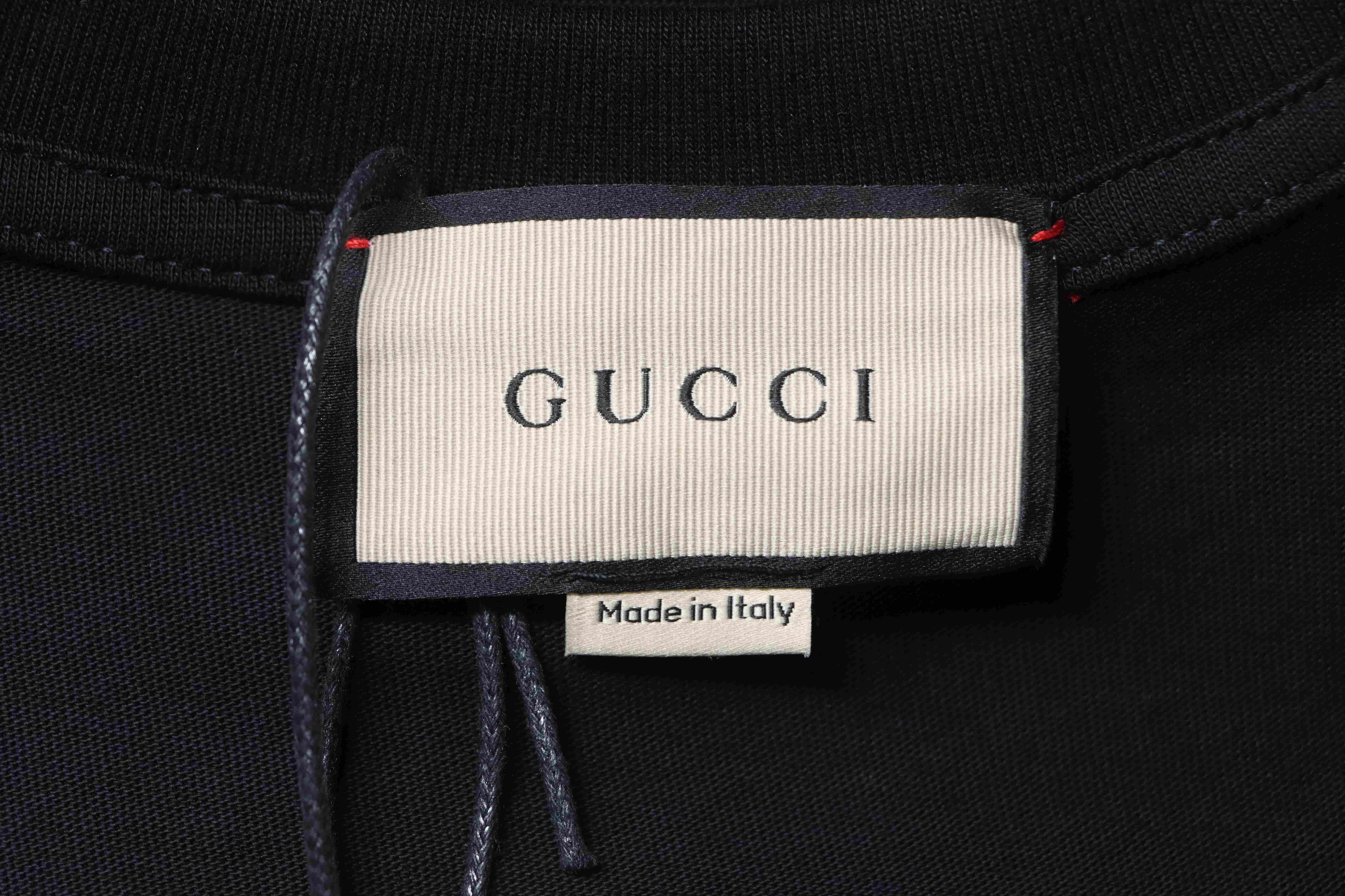    Gucci Blade Printing Short Sleeve Black 565806-XJAZY-1141