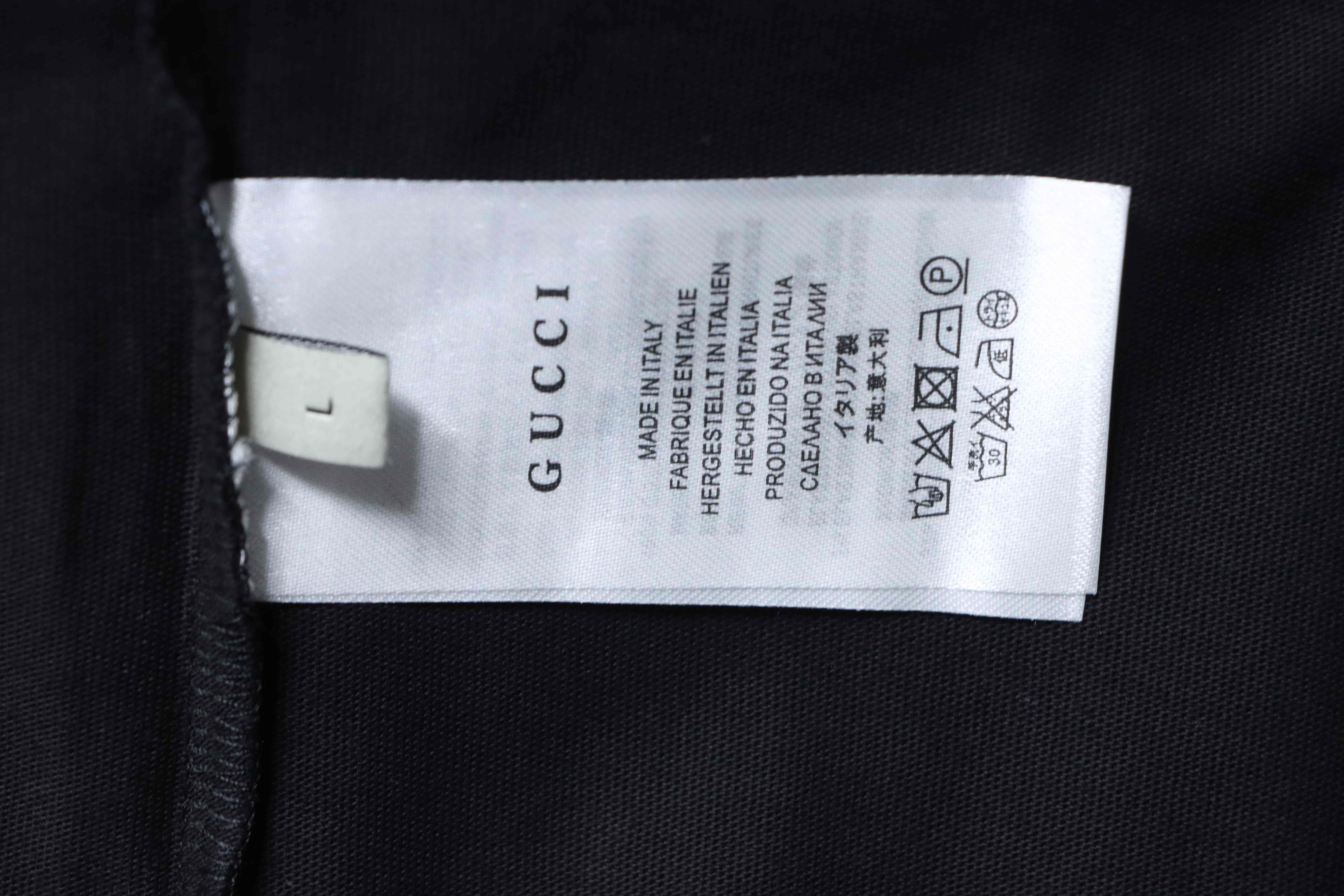    Gucci Blade Printing Short Sleeve Black 565806-XJAZY-1141