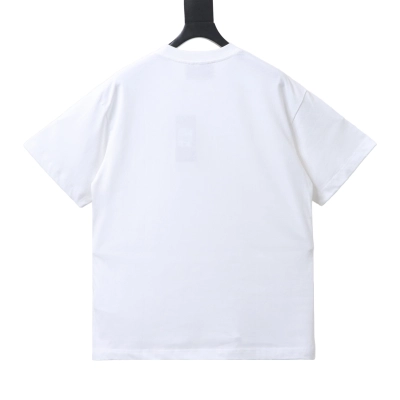 Top Quality    Cotton T-shirt with Gucci vintage belt print 02