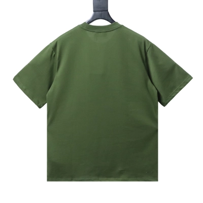 Gucci Cotton jersey T-shirt with embroidery Variation forest green 02