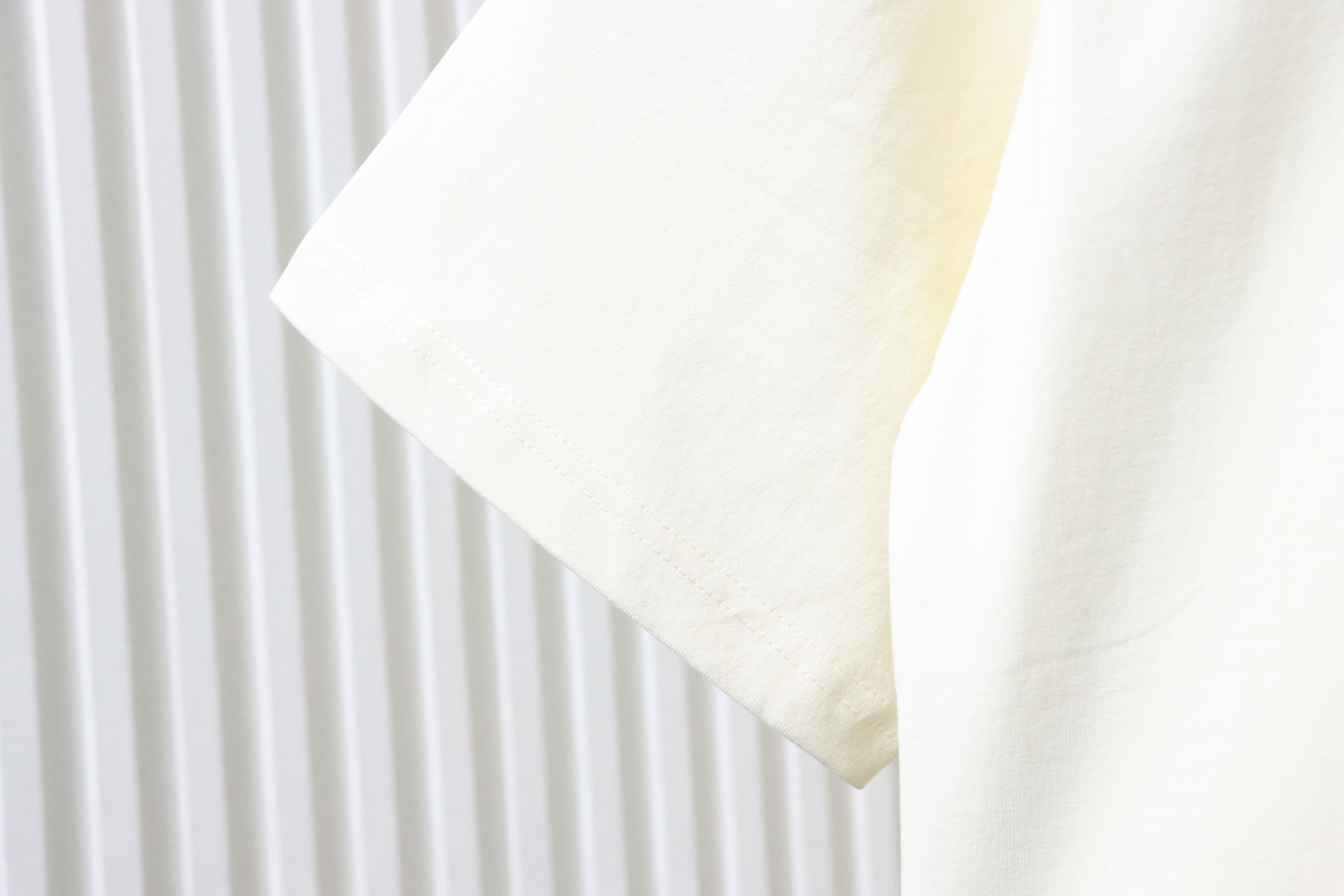    Cotton T-shirt with Interlocking G foam print in white 01