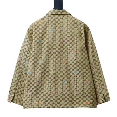 GG multicolor embroidered jacquard canvas zip jacket 02