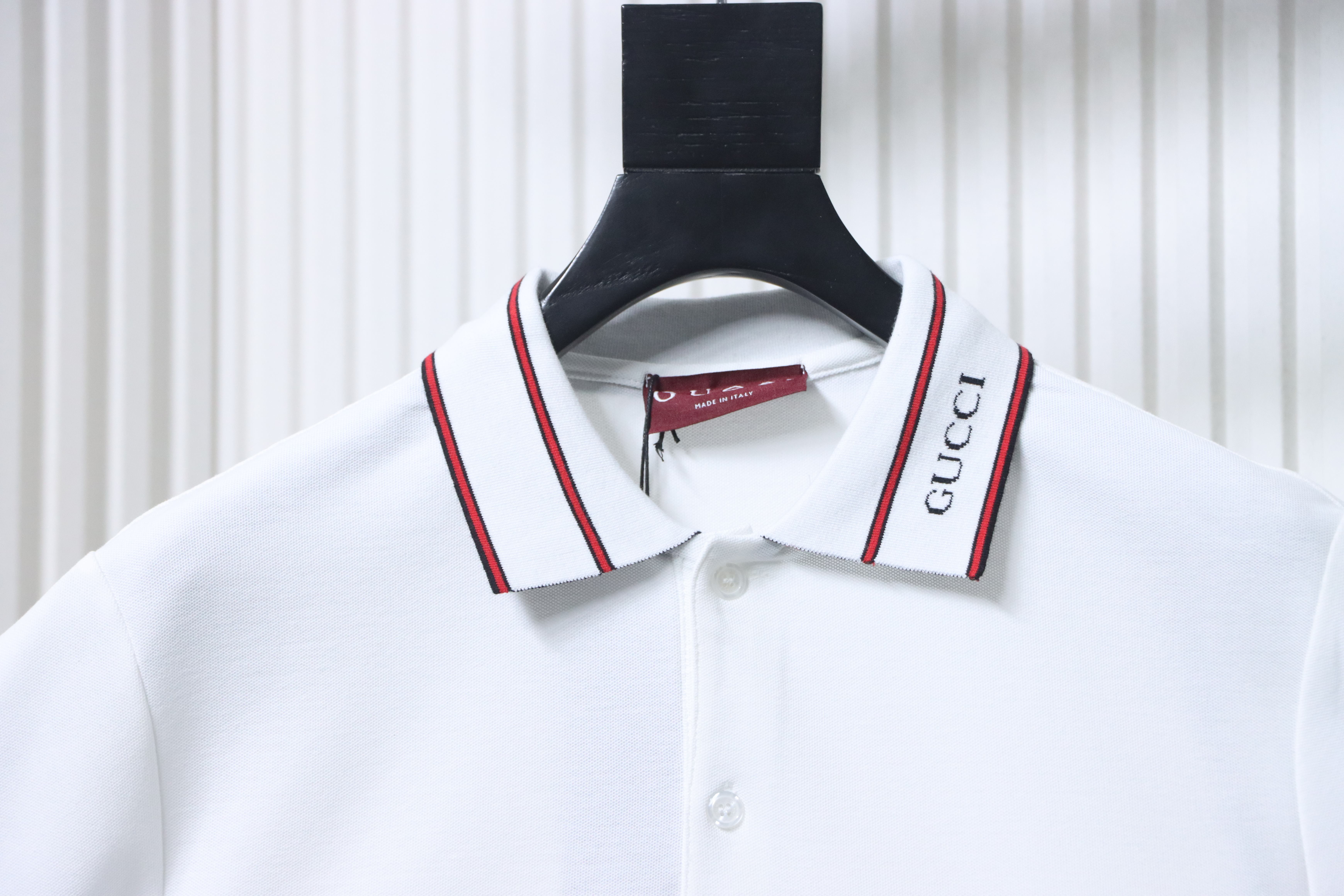    Gucci Cotton piquet polo shirt 784422