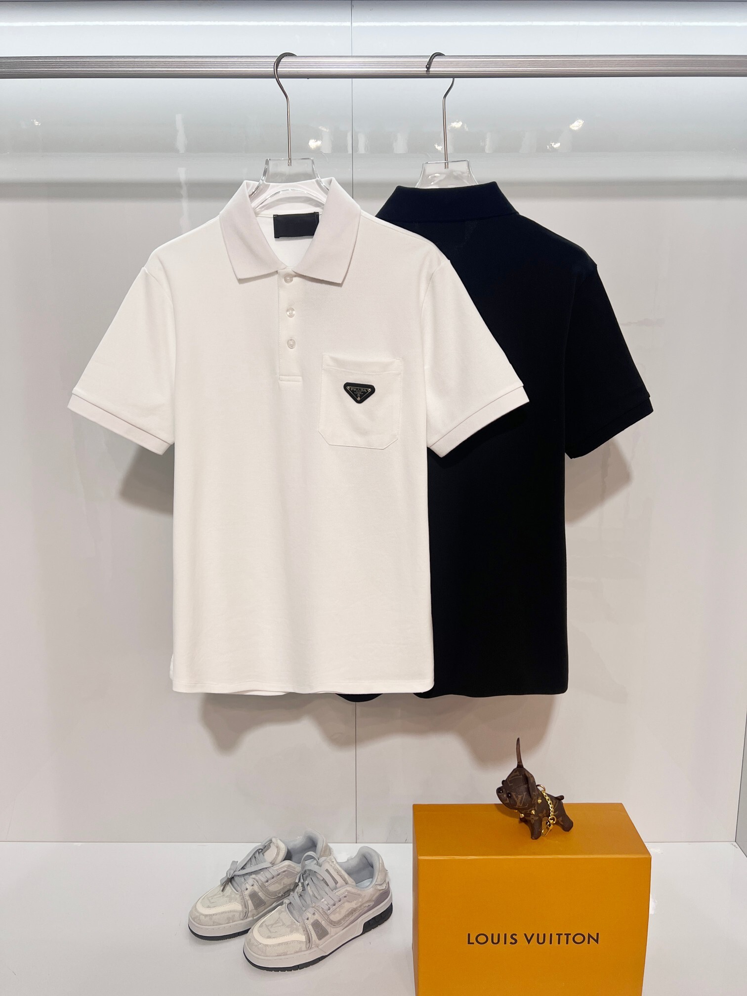    Prada Casual Short Sleeve Polo Shirt