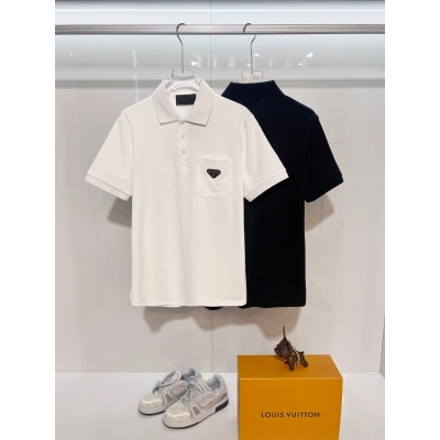 Top Quality    Prada Casual Short Sleeve Polo Shirt 01