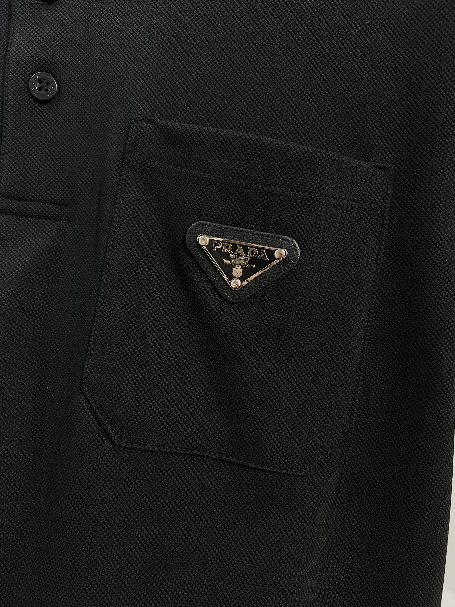    Prada Casual Short Sleeve Polo Shirt