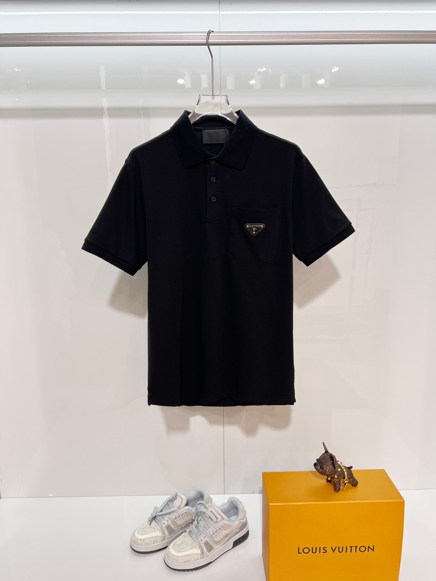    Prada Casual Short Sleeve Polo Shirt