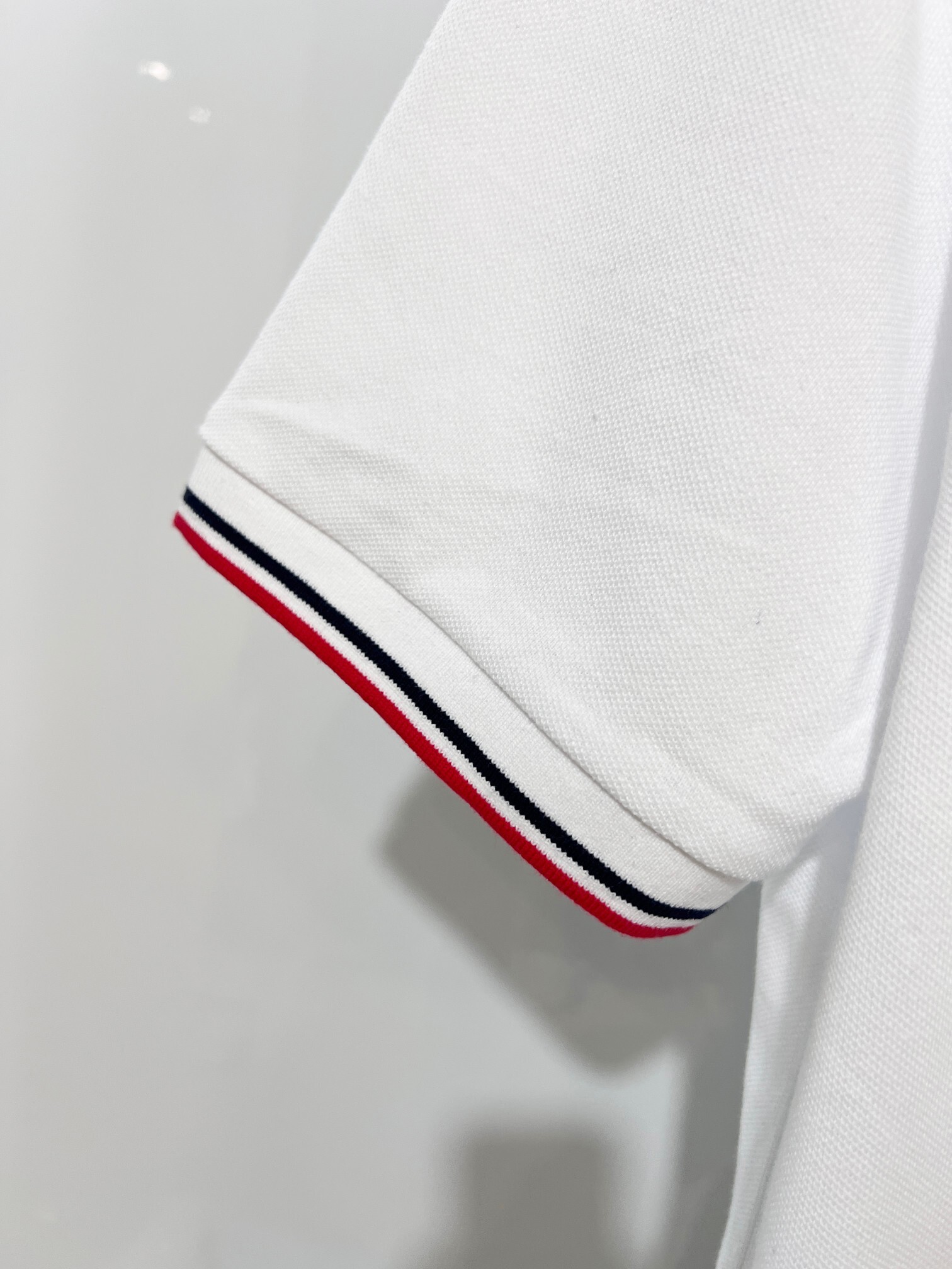    Prada Casual Short Sleeve Polo Shirt White