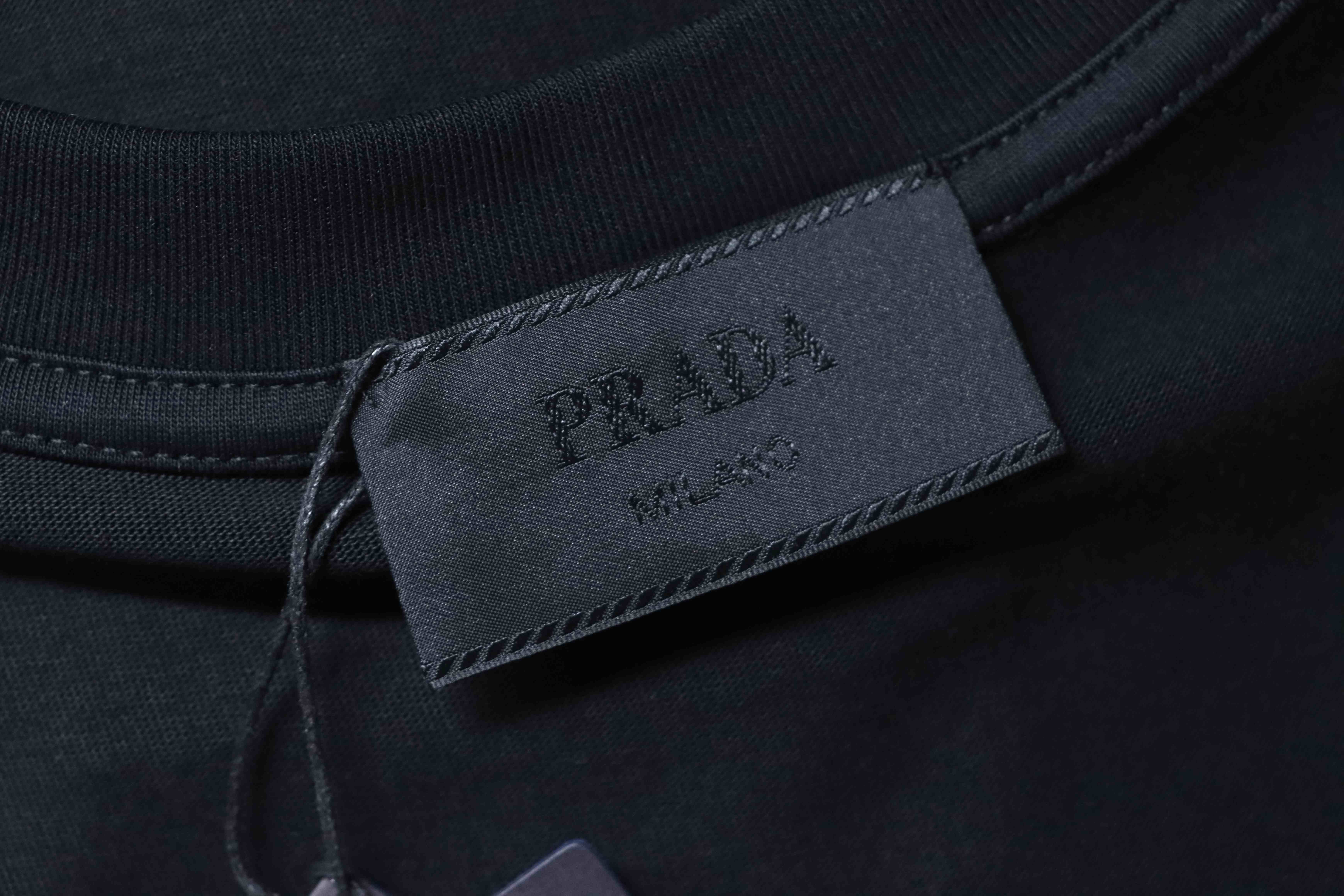    Prada Classic Triangle Logo T-Shirt