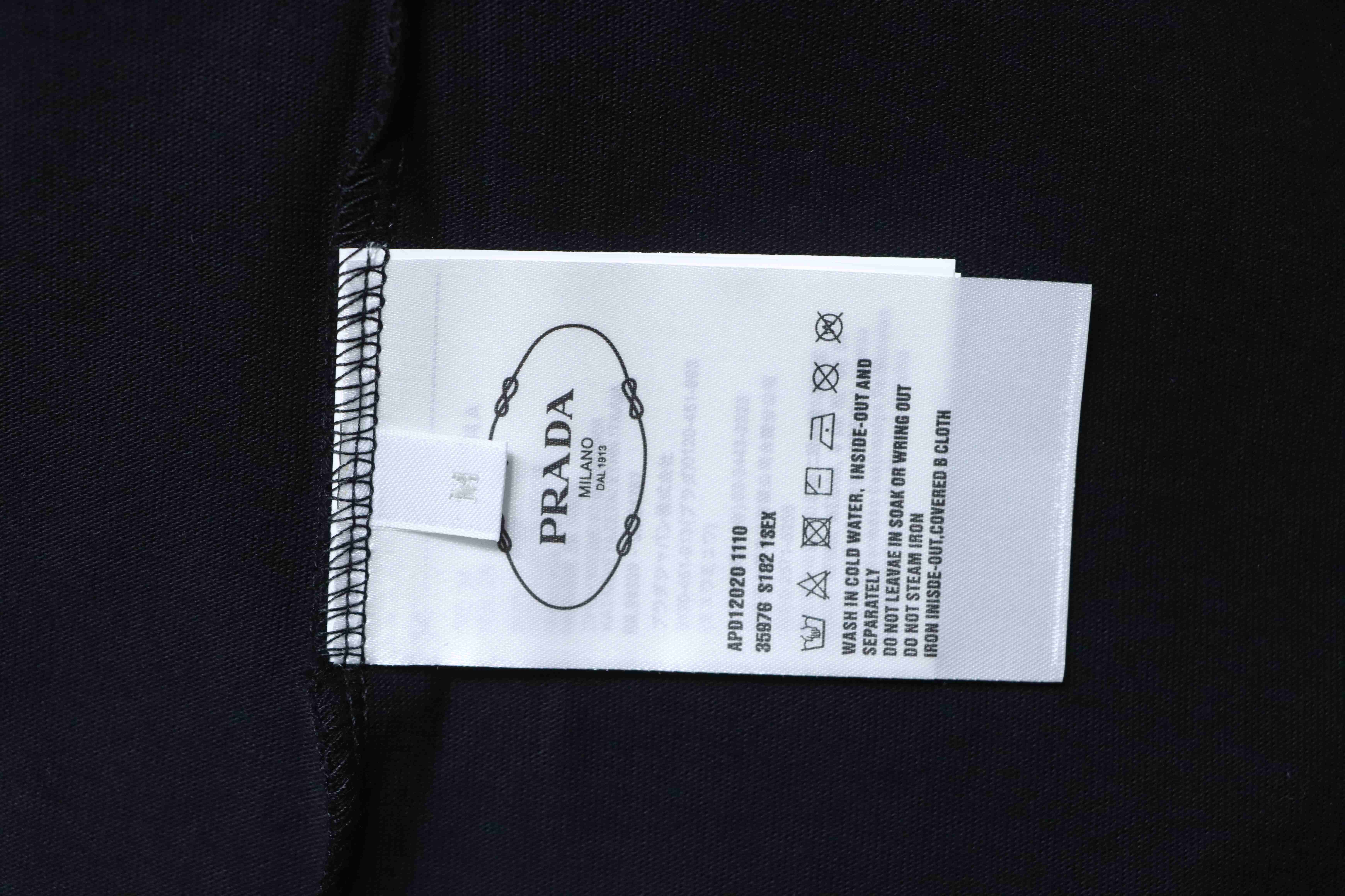    Prada Classic Triangle Logo T-Shirt