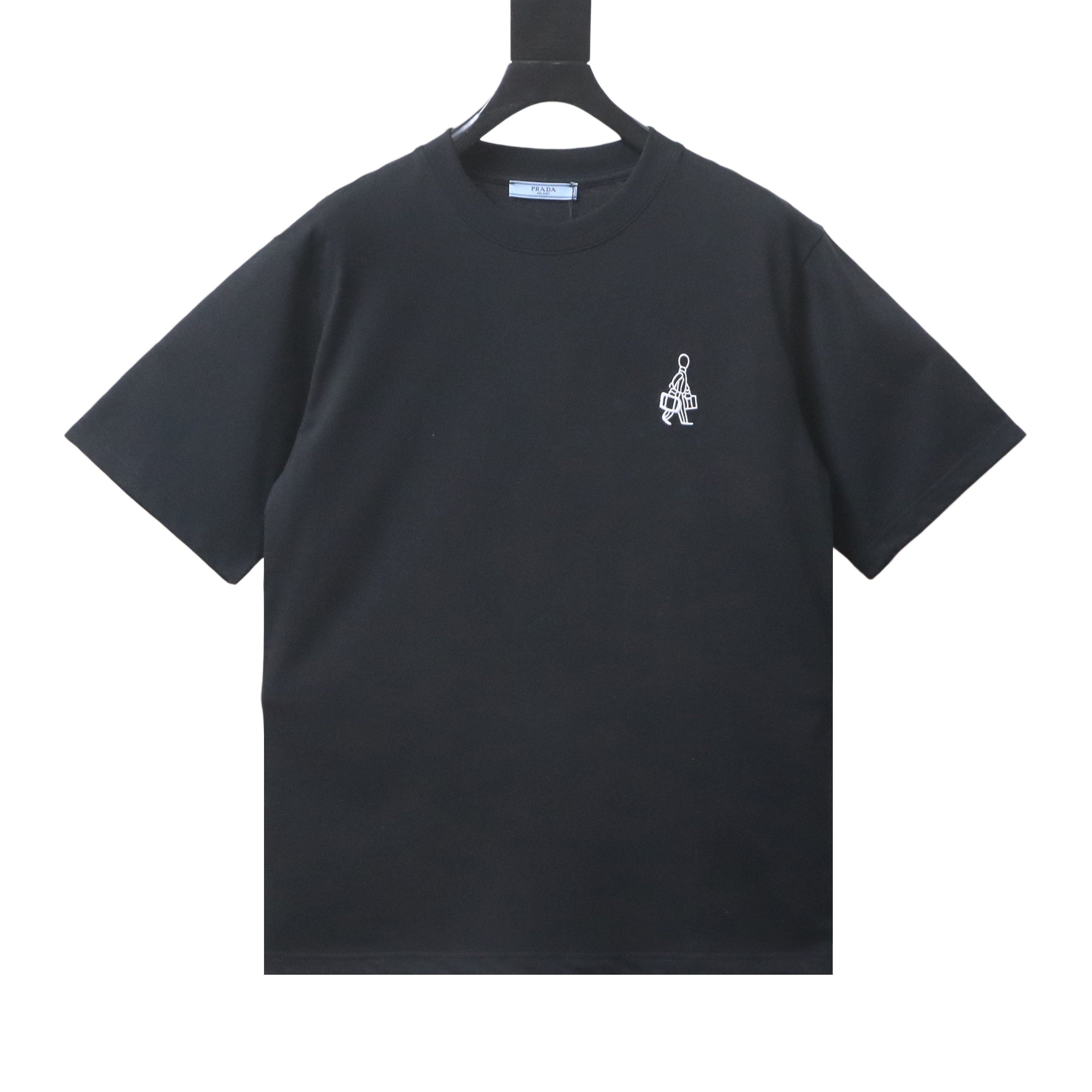    Prada Embroidery Logo T-Shirt