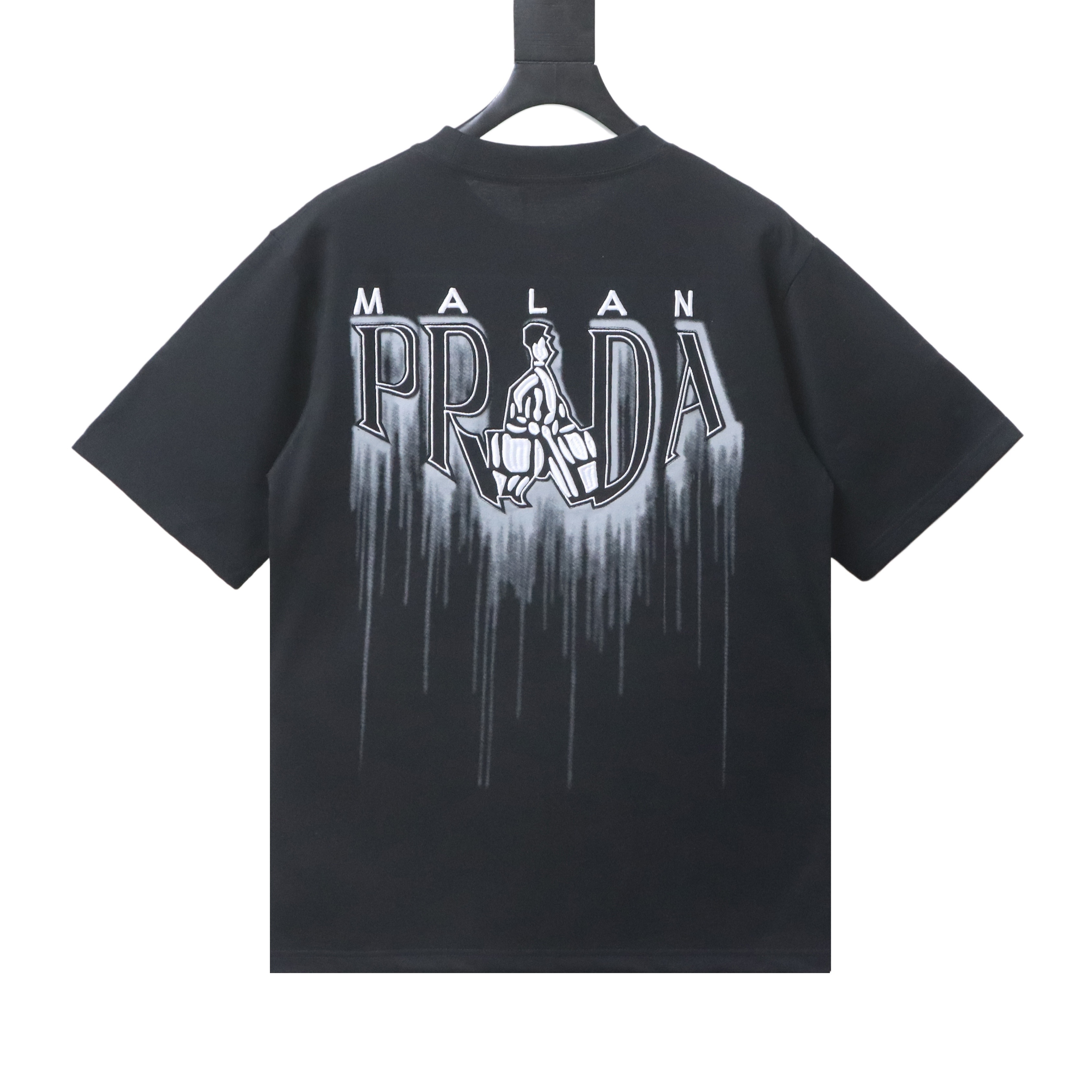    Prada Embroidery Logo T-Shirt