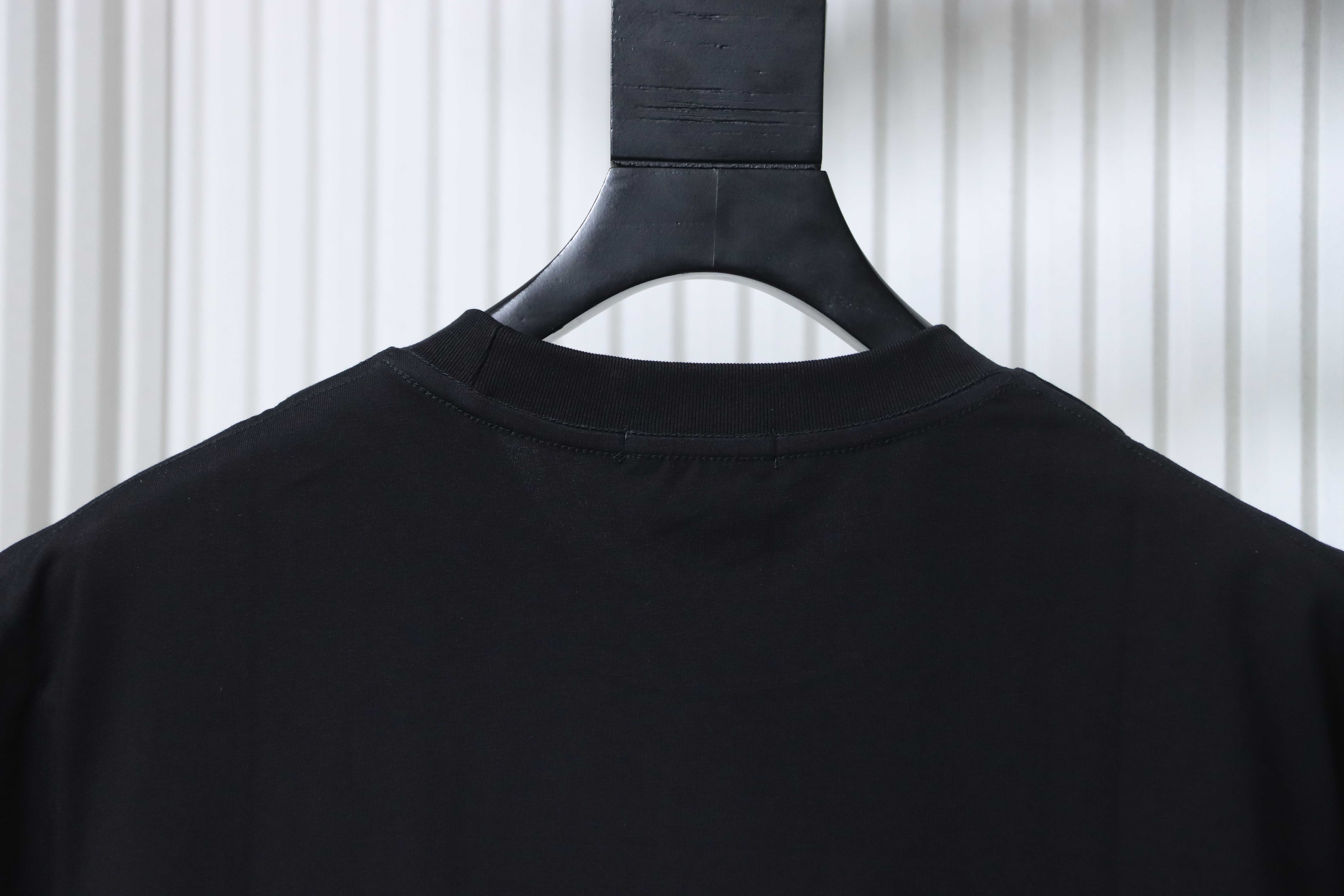   Prada Overlapping Triangle Color-block T-Shirt