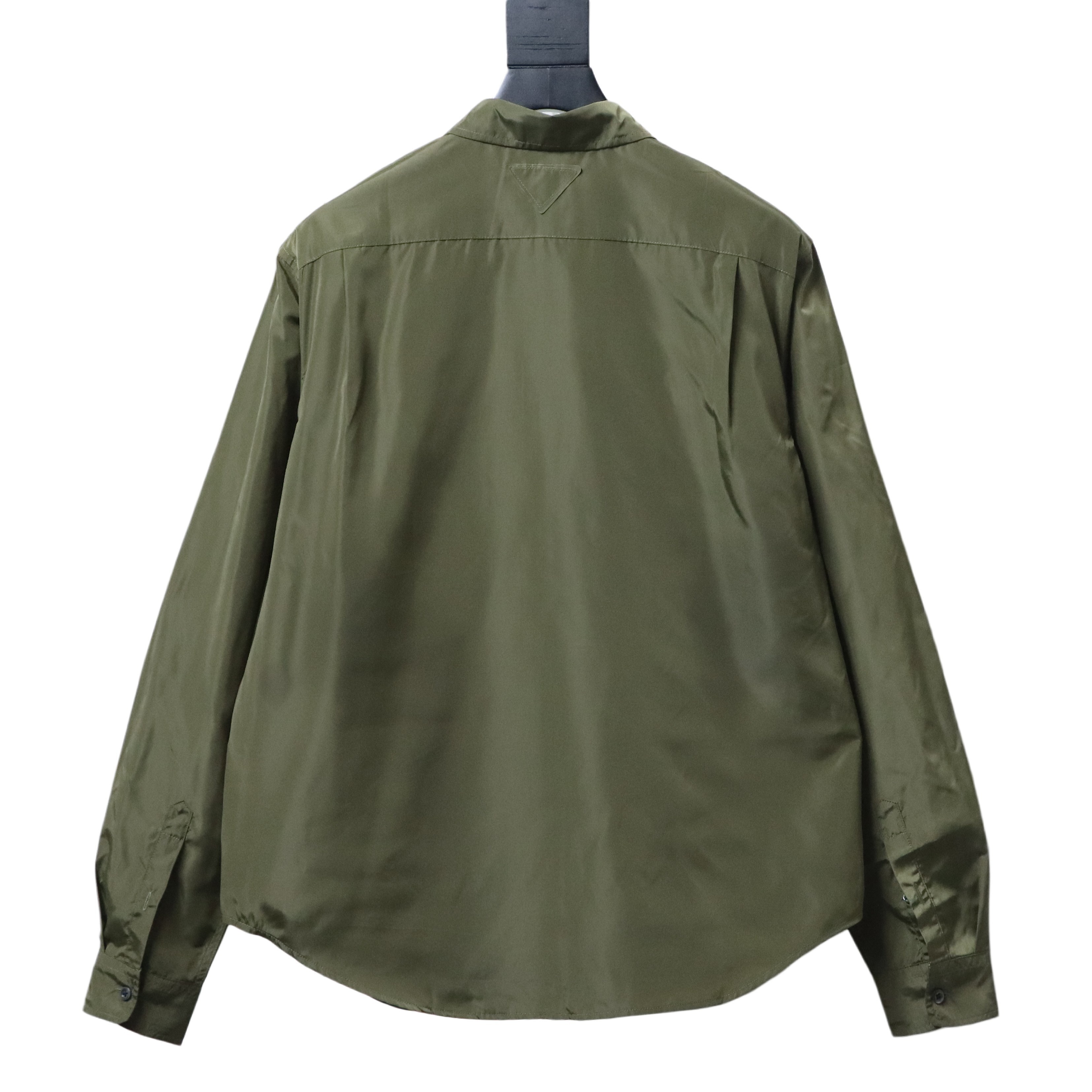    Prada Pocket Label Back Triangle Logo Shirt