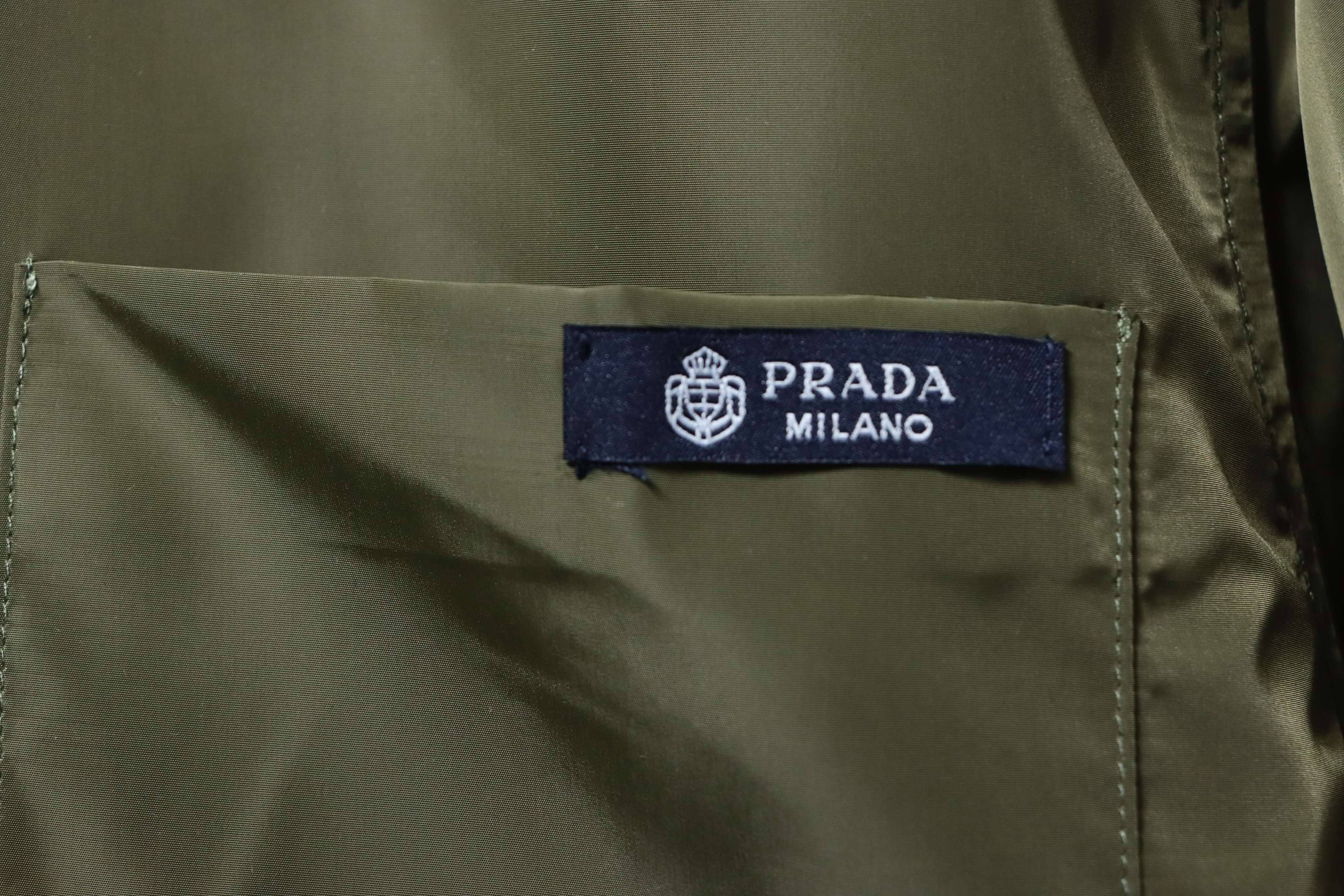    Prada Pocket Label Back Triangle Logo Shirt