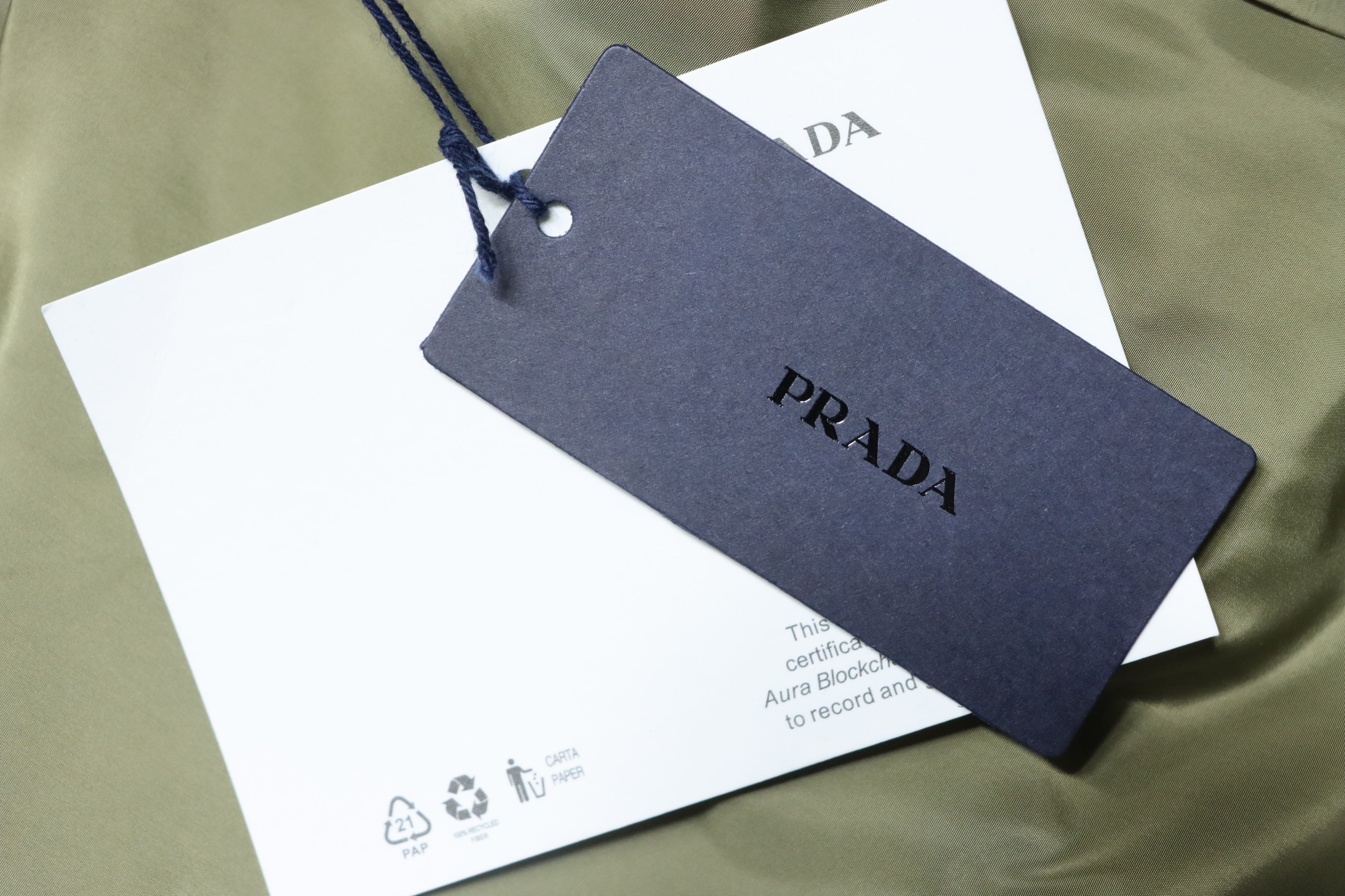    Prada Pocket Label Back Triangle Logo Shirt