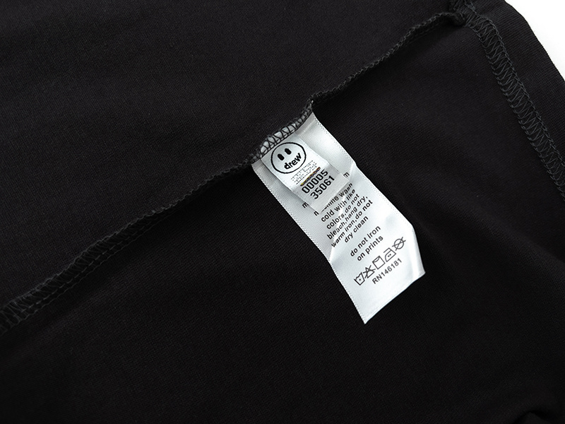     Drew House Lit Drew T-shirt Faded Black 8023