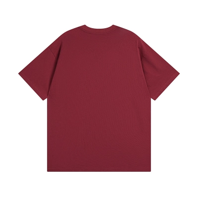 Top Quality     Drew House Lit Drew T-shirt Faded Red 8022 02
