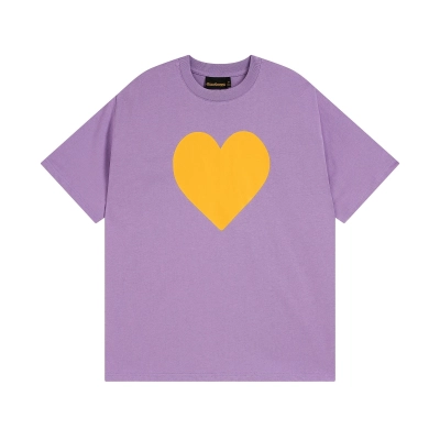 Top Quality     Drew House Love SS Tee Lavender 8038 01