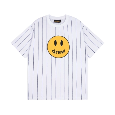 Top Quality     Drew House Mascot PinstripeT-Shirt 8015 01