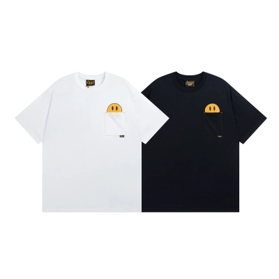 Top Quality     Drew House Mini Mascot Pocket T-Shirt 8026 01