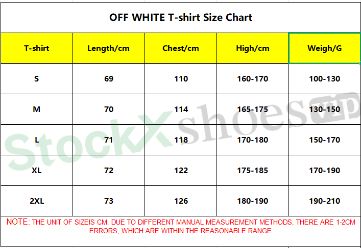 Top Quality     OFF WHITE 26SS T-Shirt Black