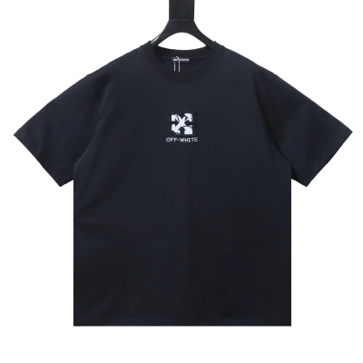 Top Quality     OFF WHITE 26SS T-Shirt Black 02