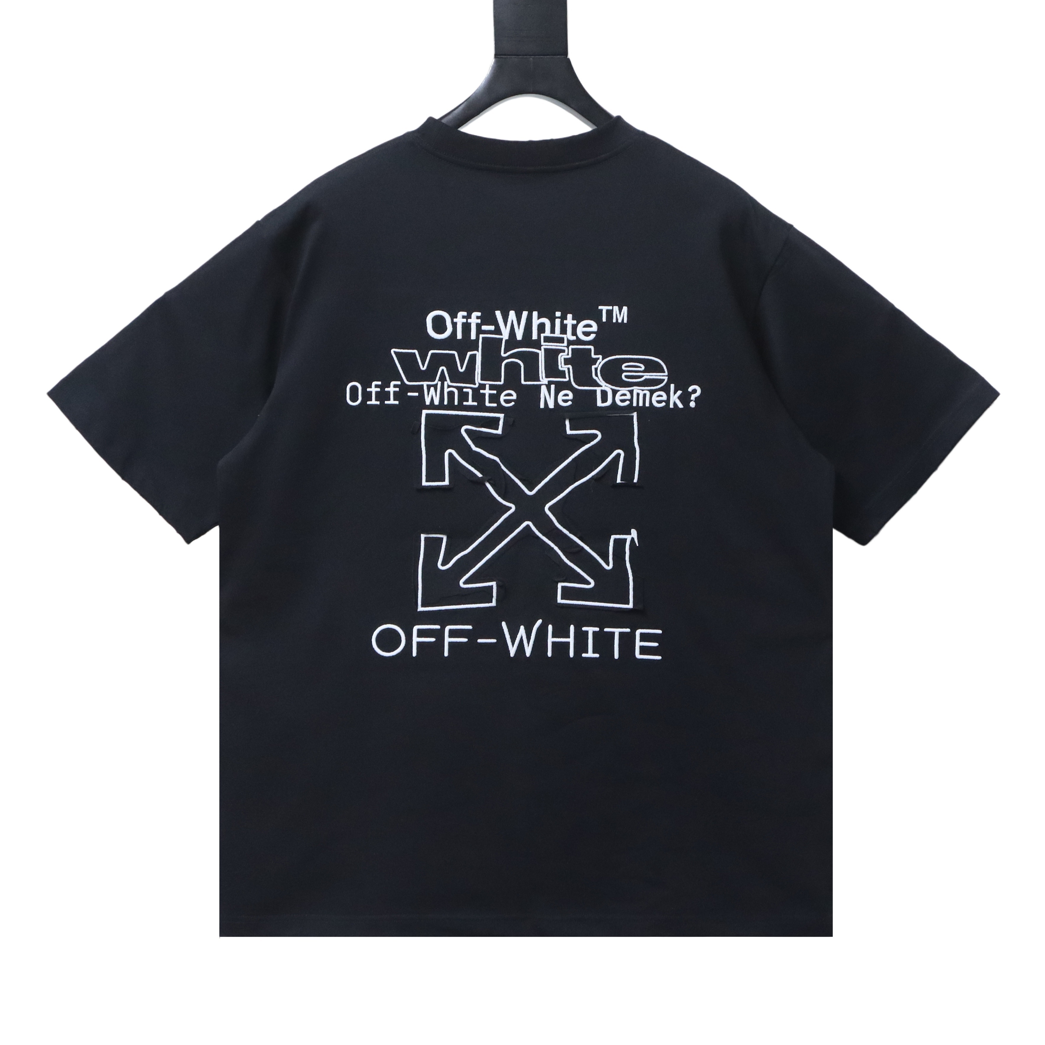 Top Quality     OFF WHITE 26SS T-Shirt Black