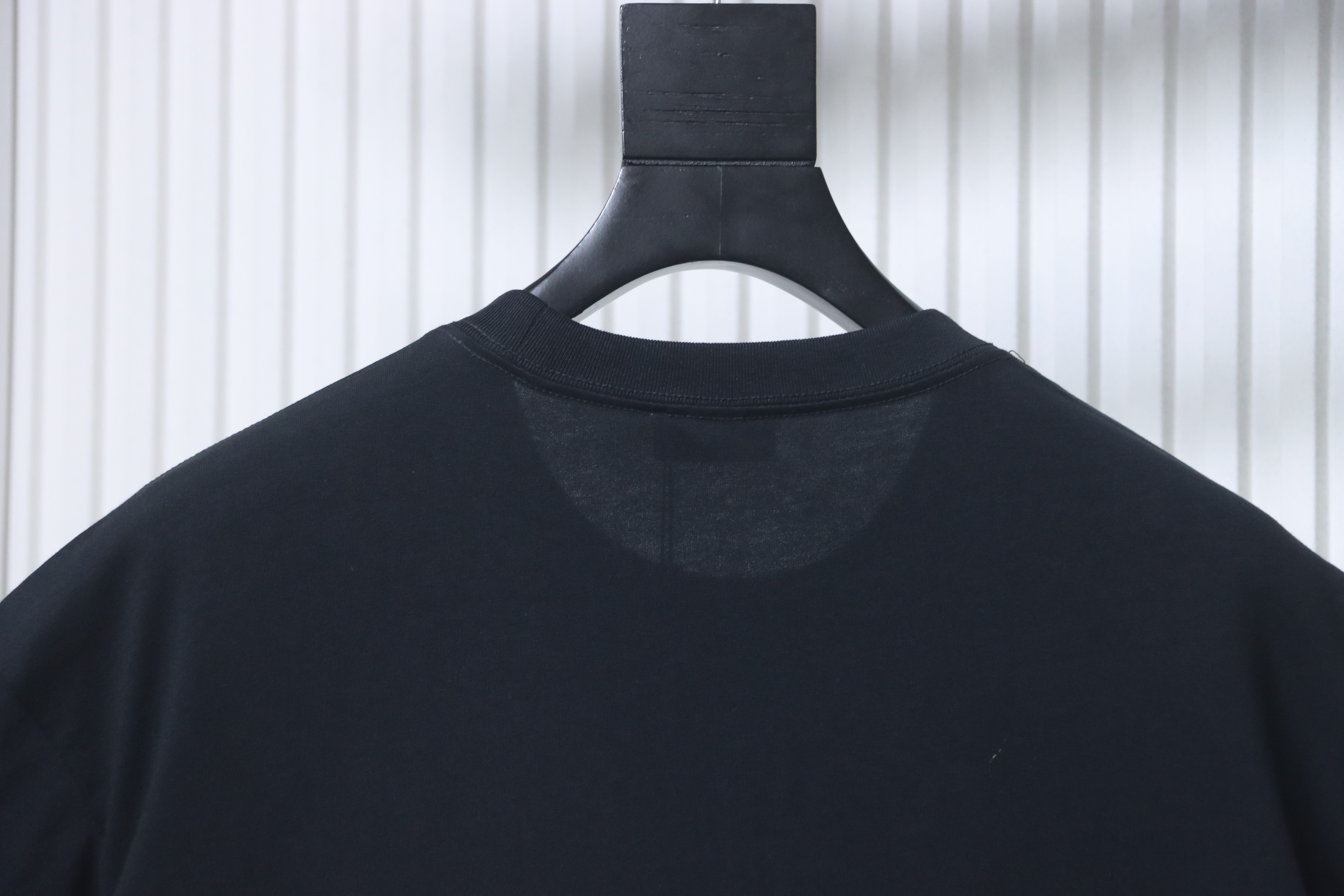    Moncler Double Logo Embroidered T-Shirt Black