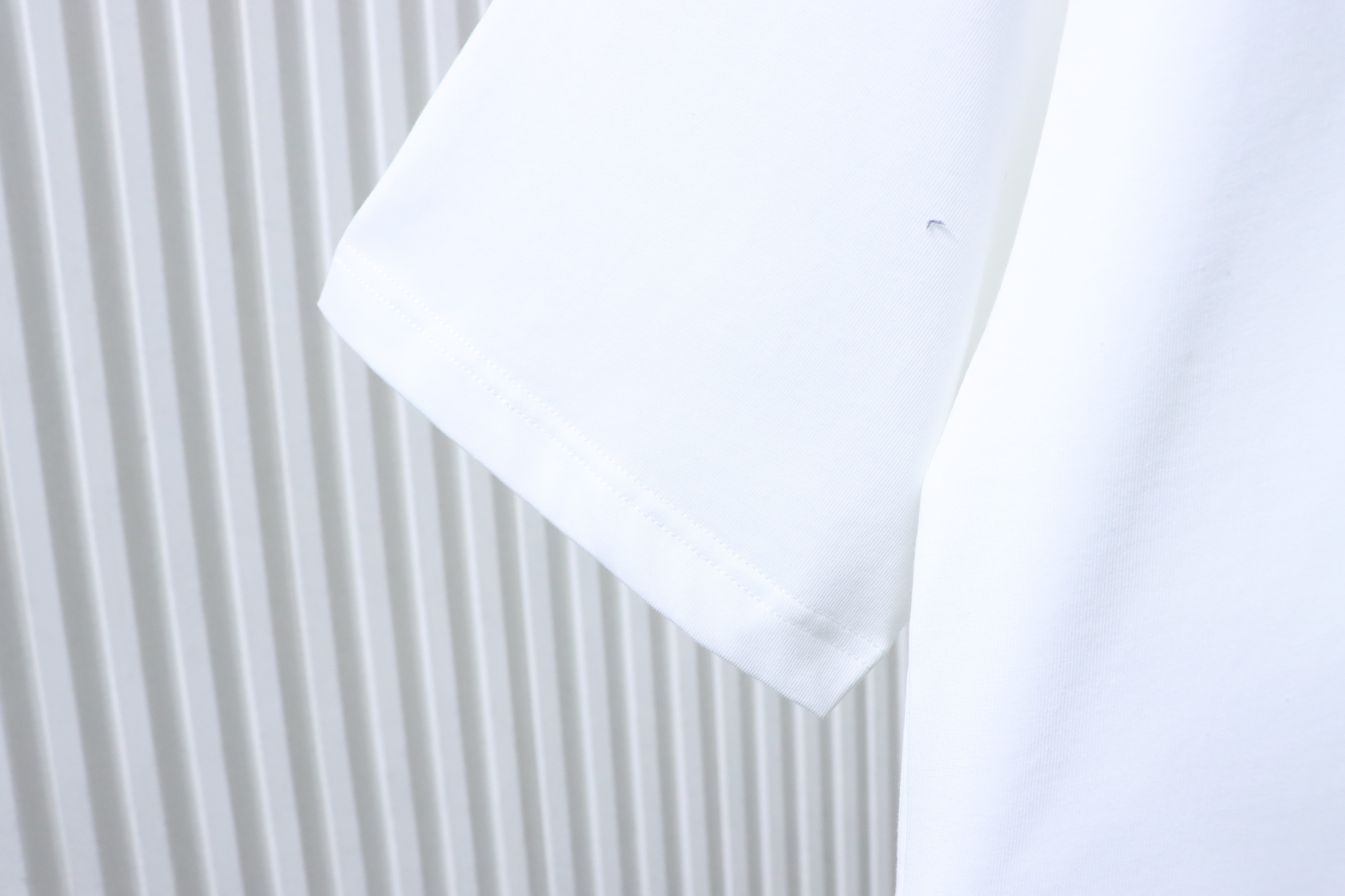    Moncler Double Logo Embroidered T-Shirt White