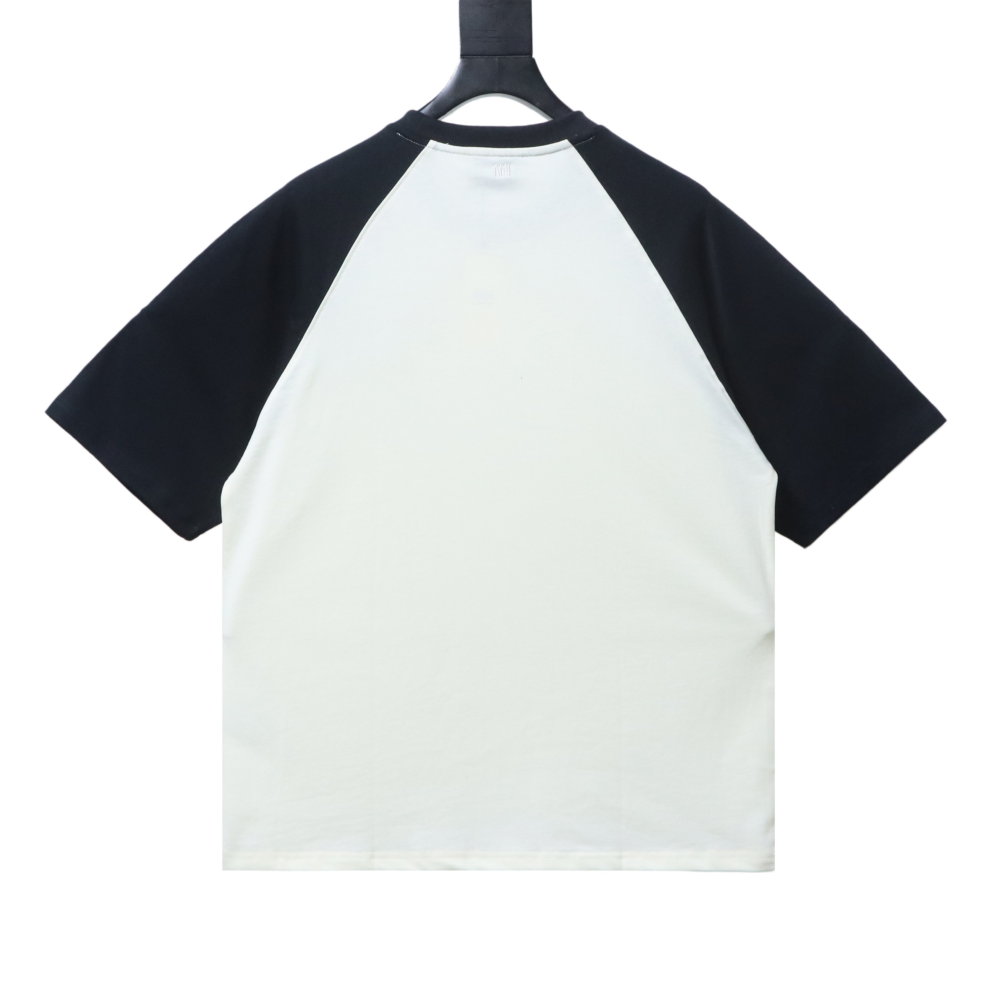    Ami Paris 26ss color-block t-shirt Black