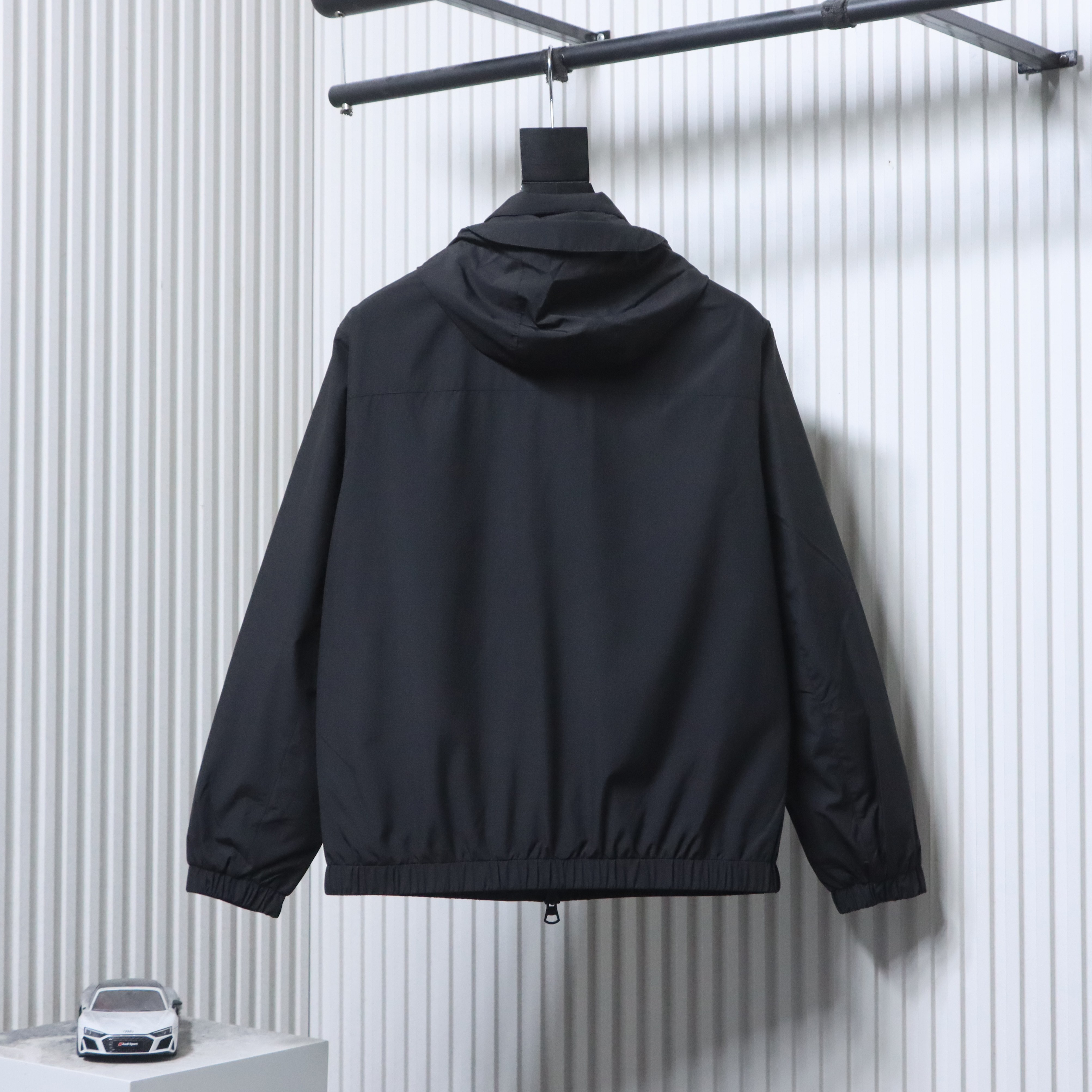    Burberry 26SS Embroidered Equestrian Hooded Jacket