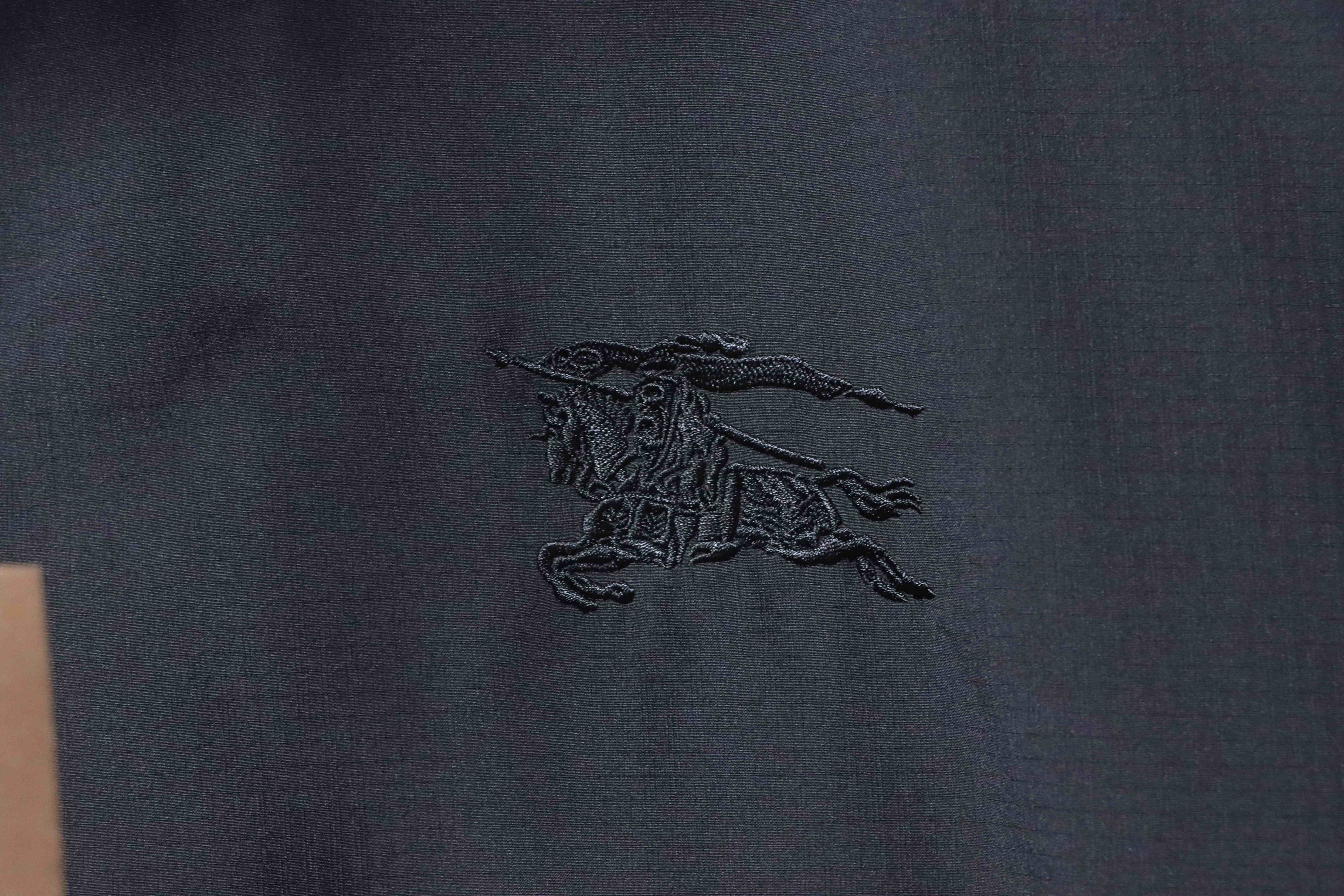    Burberry 26SS Embroidered Equestrian Hooded Jacket