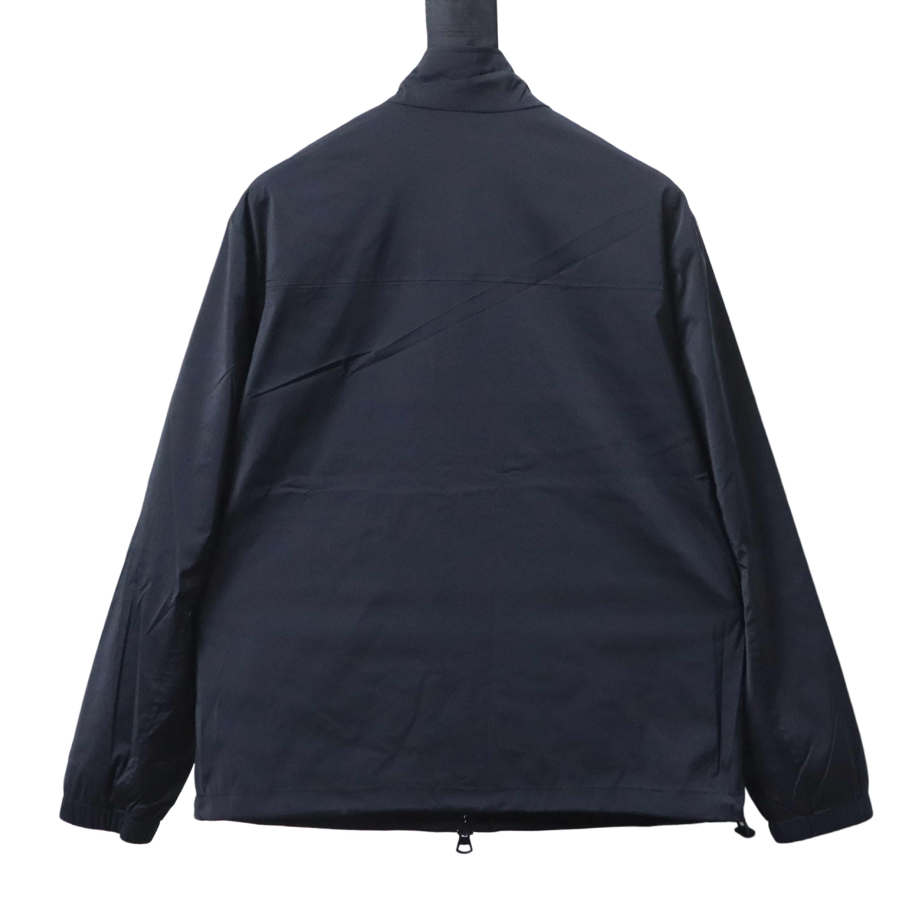    Burberry 26ss light functional embroidered equestrian lapel jacket Black