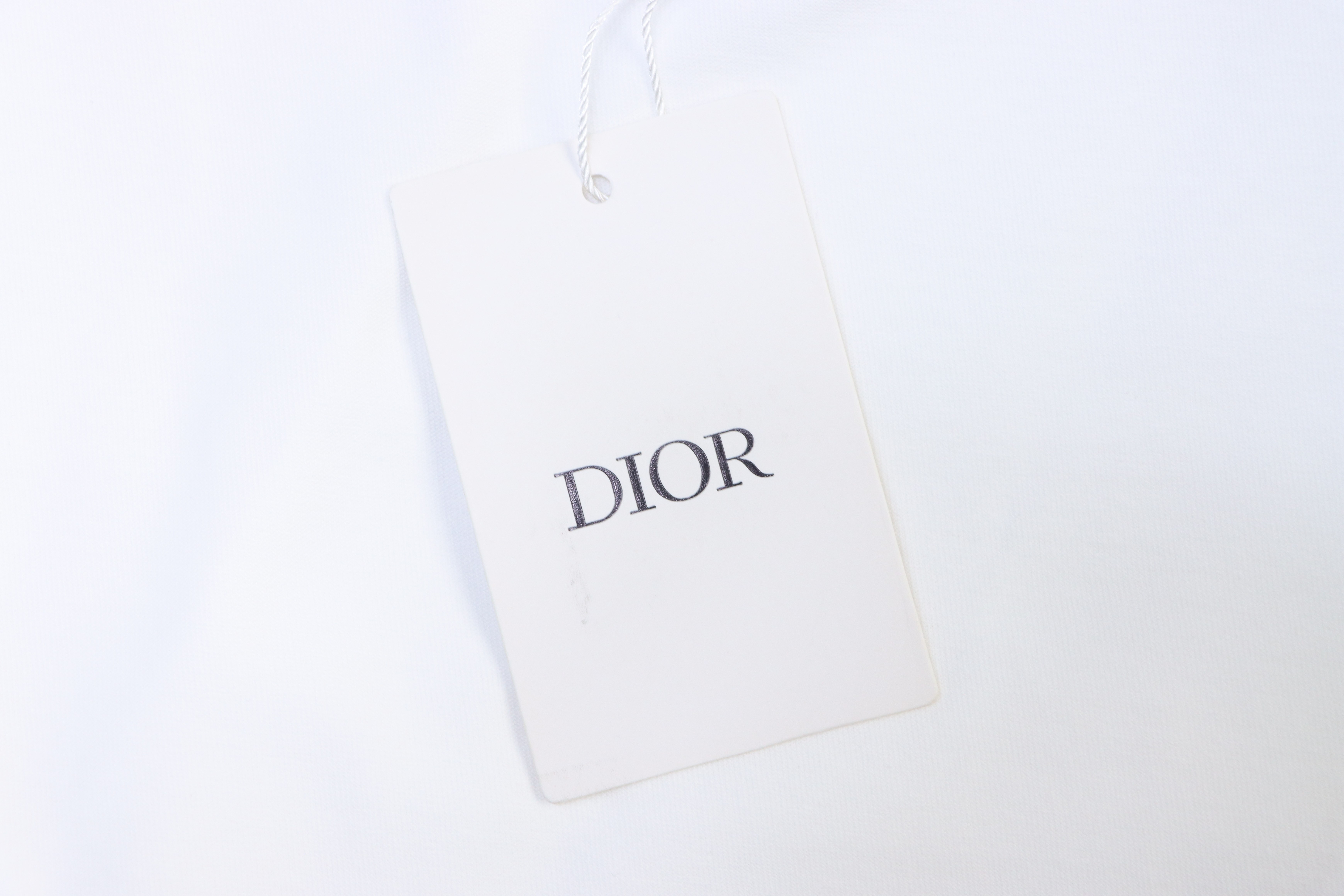    Dior Patch Embroidered T-Shirt white