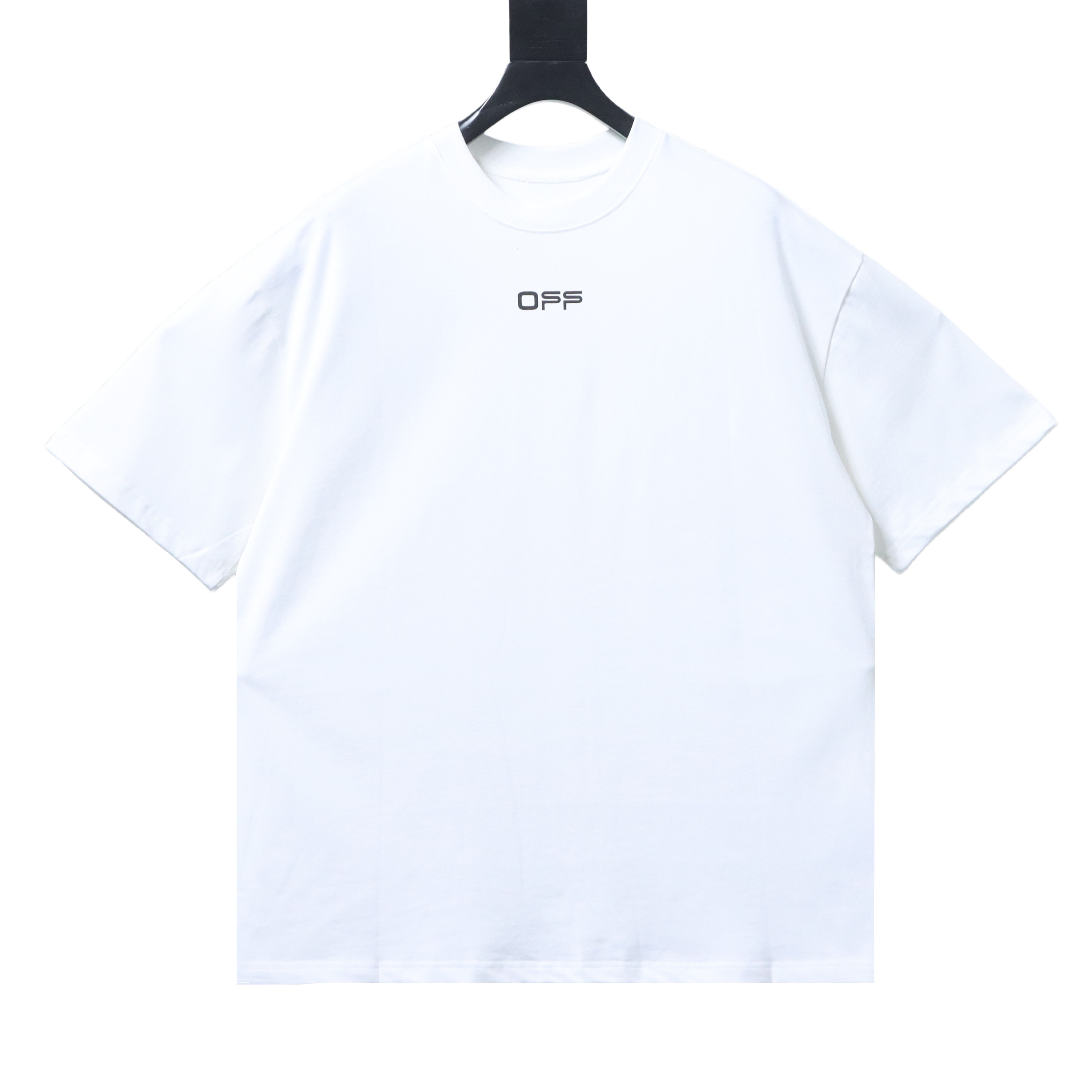    Off-White Airport Tape Arrow Print Short Sleeve T-Shirt White 