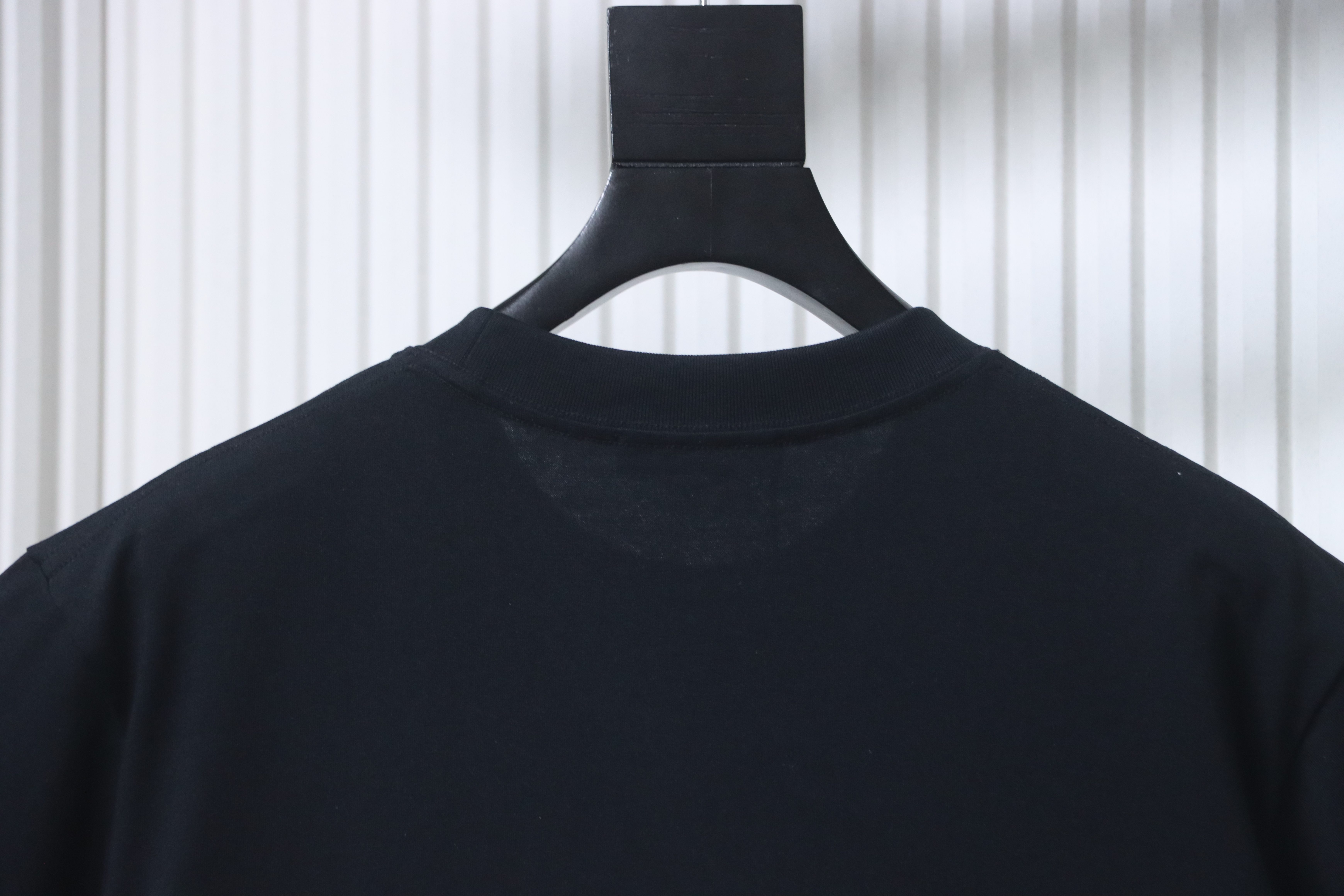    Prada headphone letter digital print t-shirt Black