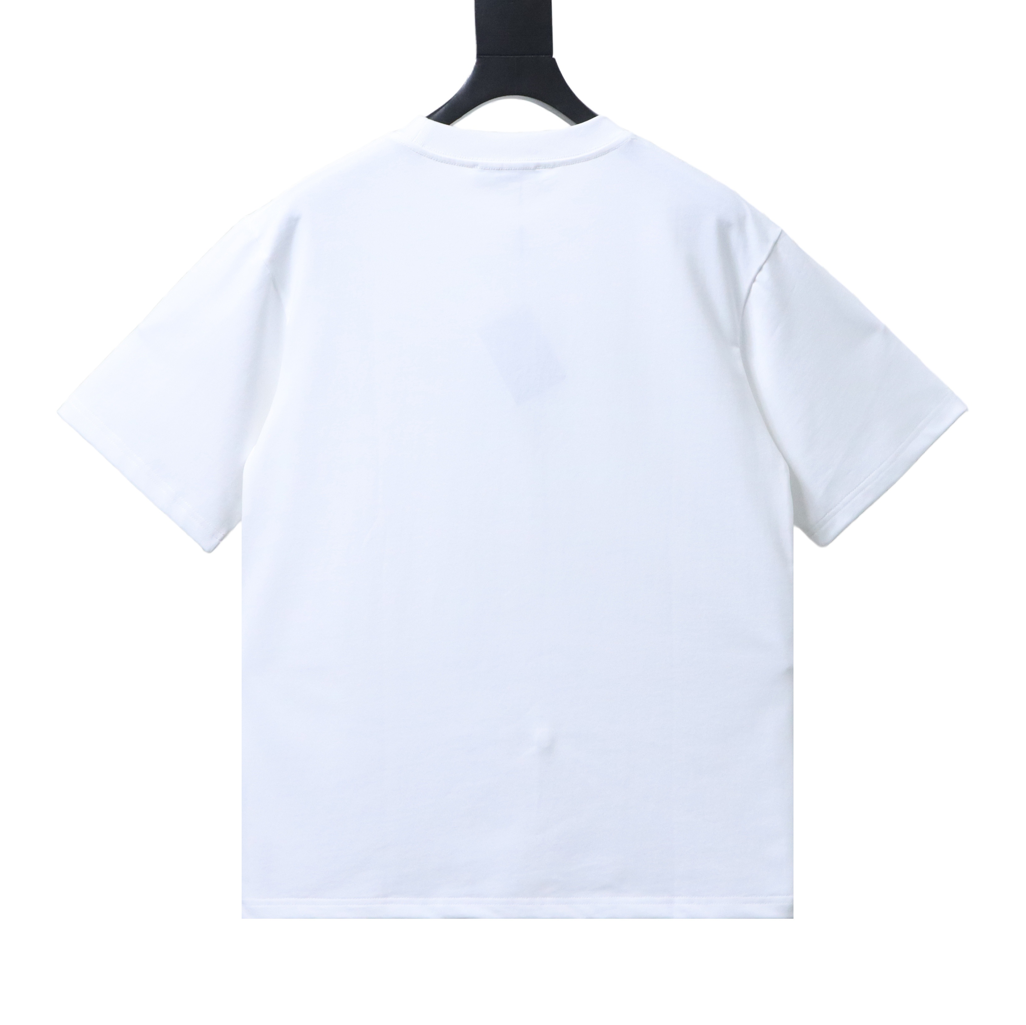    Prada headphone letter digital print t-shirt Gray