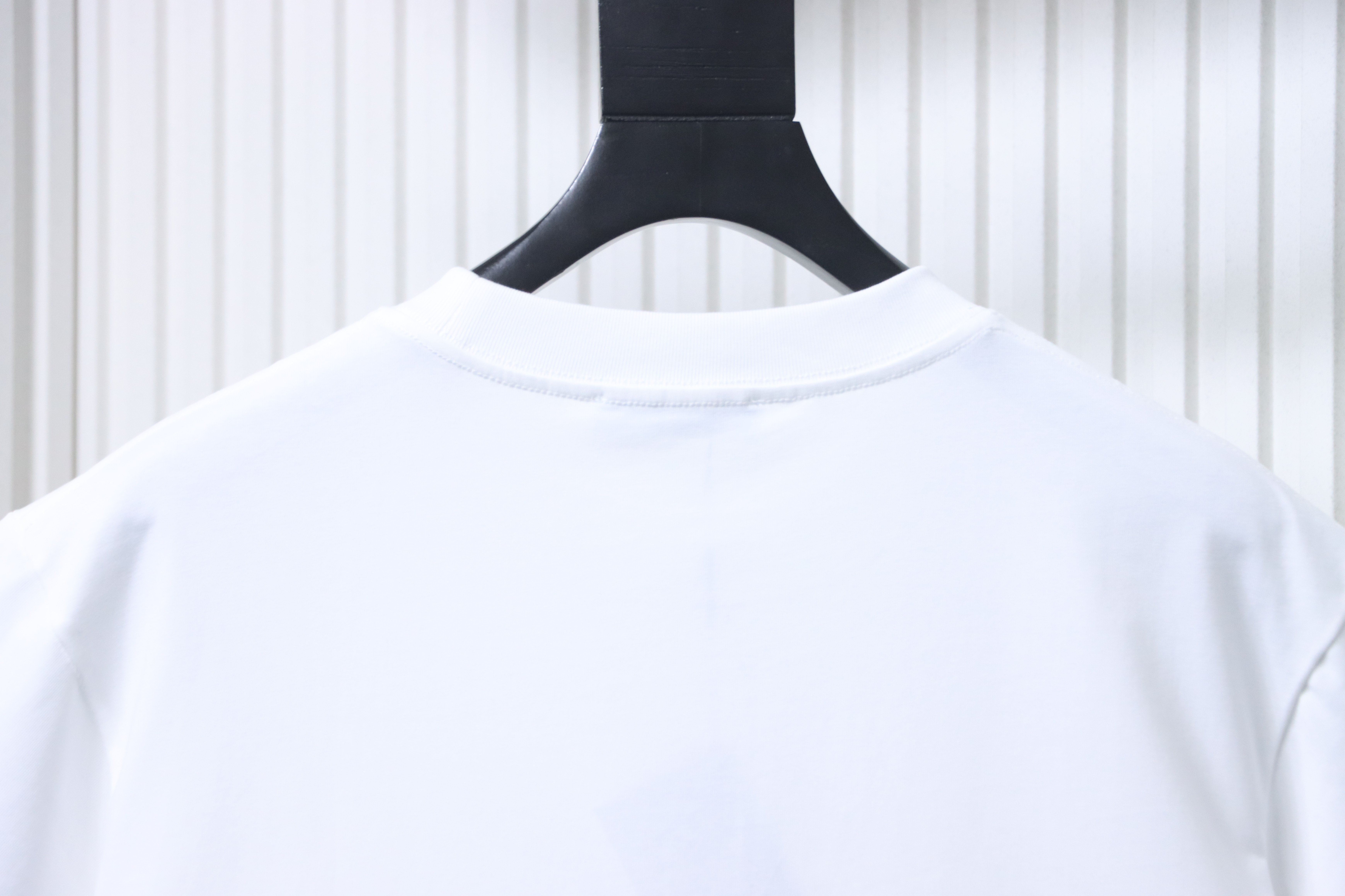    Prada headphone letter digital print t-shirt Gray