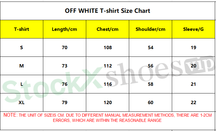     OFF WHITE T-Shirt 1179