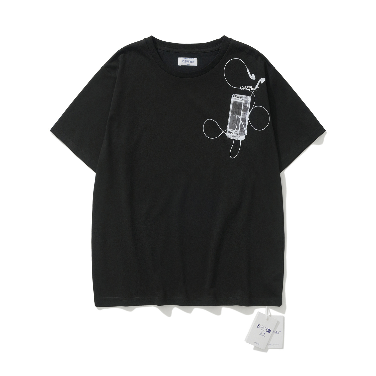     OFF WHITE T-Shirt 6133 Black
