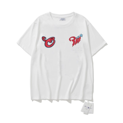 Top Quality     OFF WHITE T-Shirt 6139 White 02