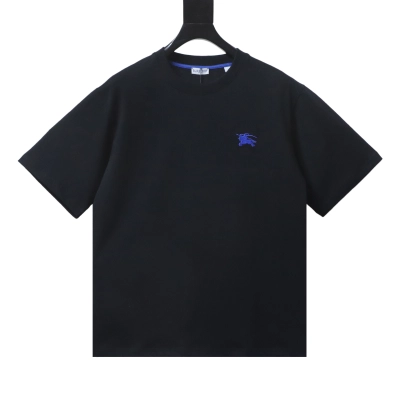   Burberry T-Shirt Embroidered black 01