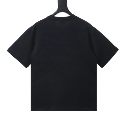    Burberry T-Shirt Embroidered black 02