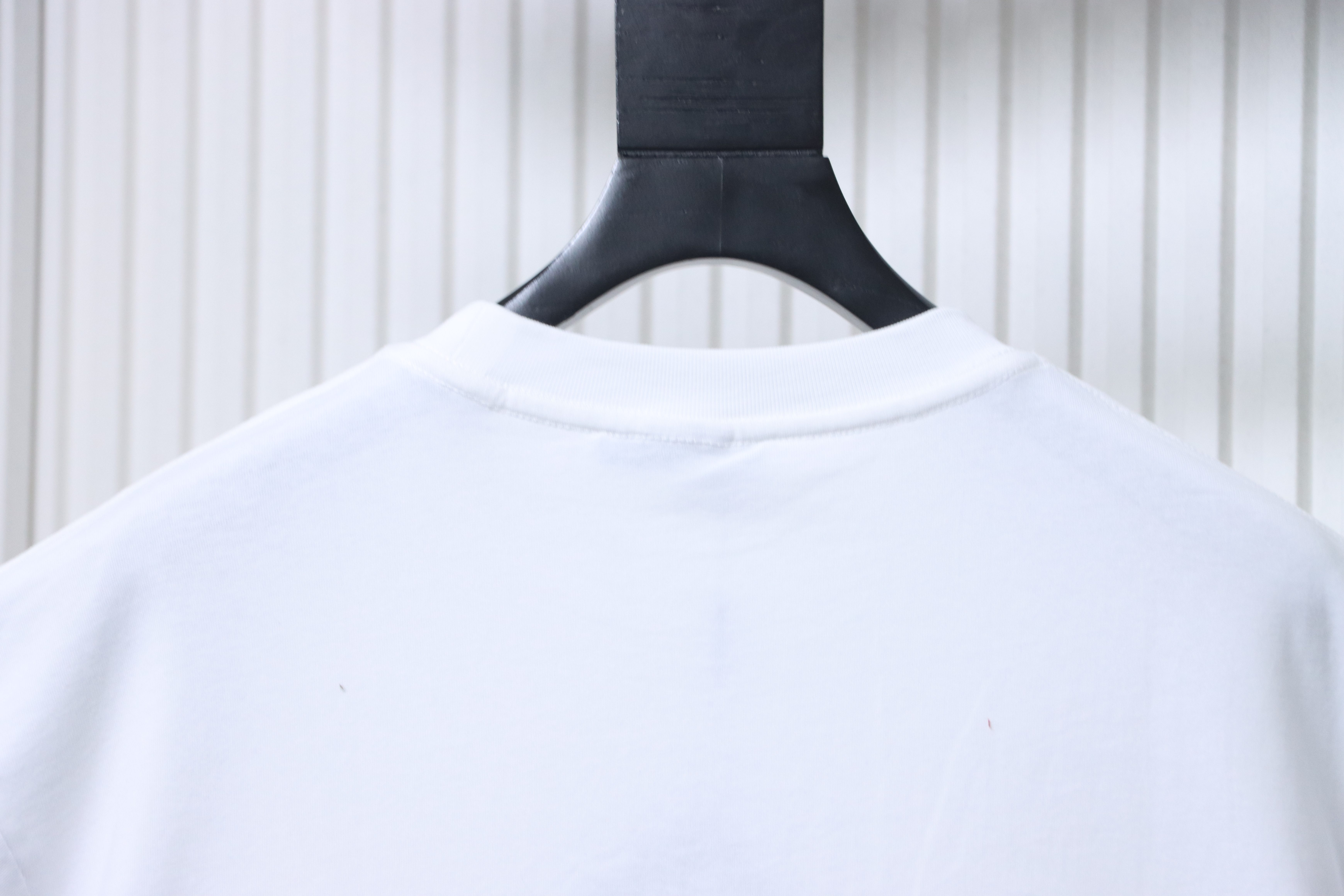    Prada  Embroidered Letter T-Shirt White