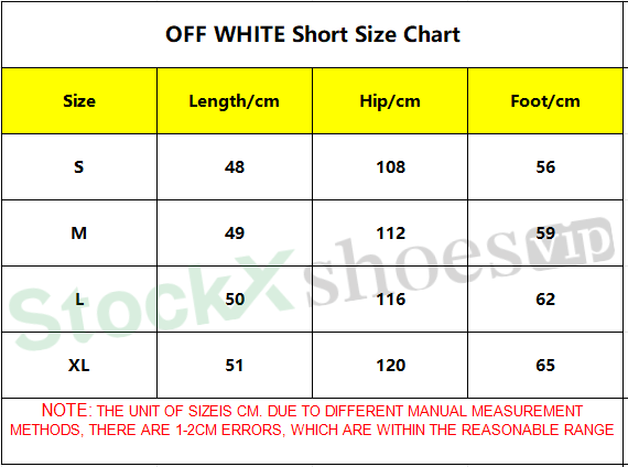     OFF WHITE Short 1009