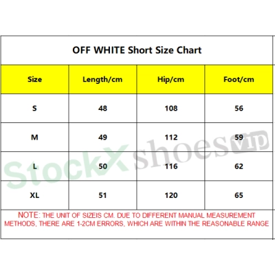     OFF WHITE Short 1214 02