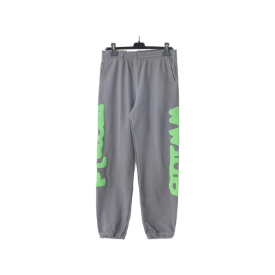 Top Quality Sp5der Beluga Sweatpants Slate Grey 02
