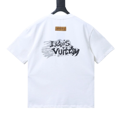    Louis Vuitton 26SS Bone Logo T-Shirt White 02